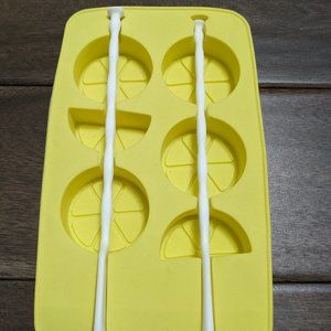 Wembley Freshly Squeezed Lemon Cube Ice Tray Silicone